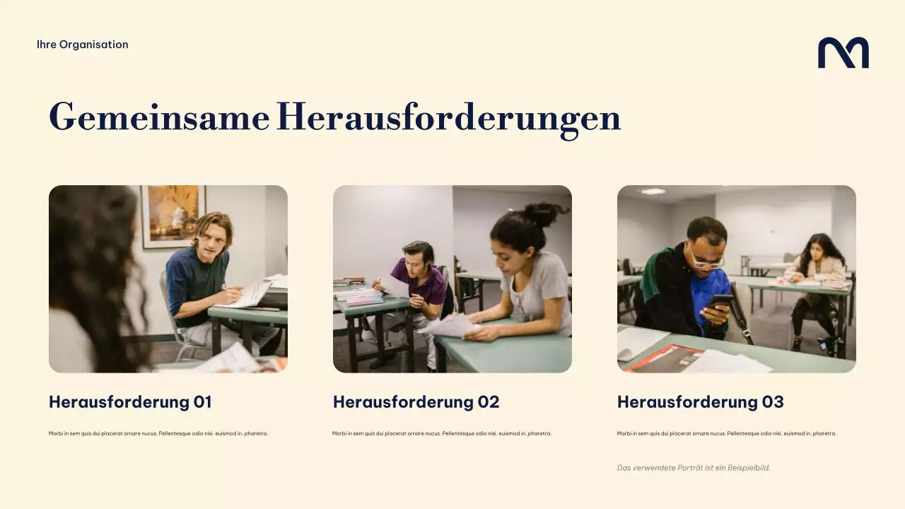 Moderner Meditationsleitfaden der Marine – Präsentation