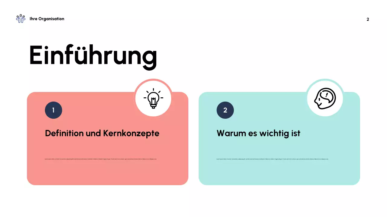 Mint Moderne psychische Gesundheit Vortragspräsentation