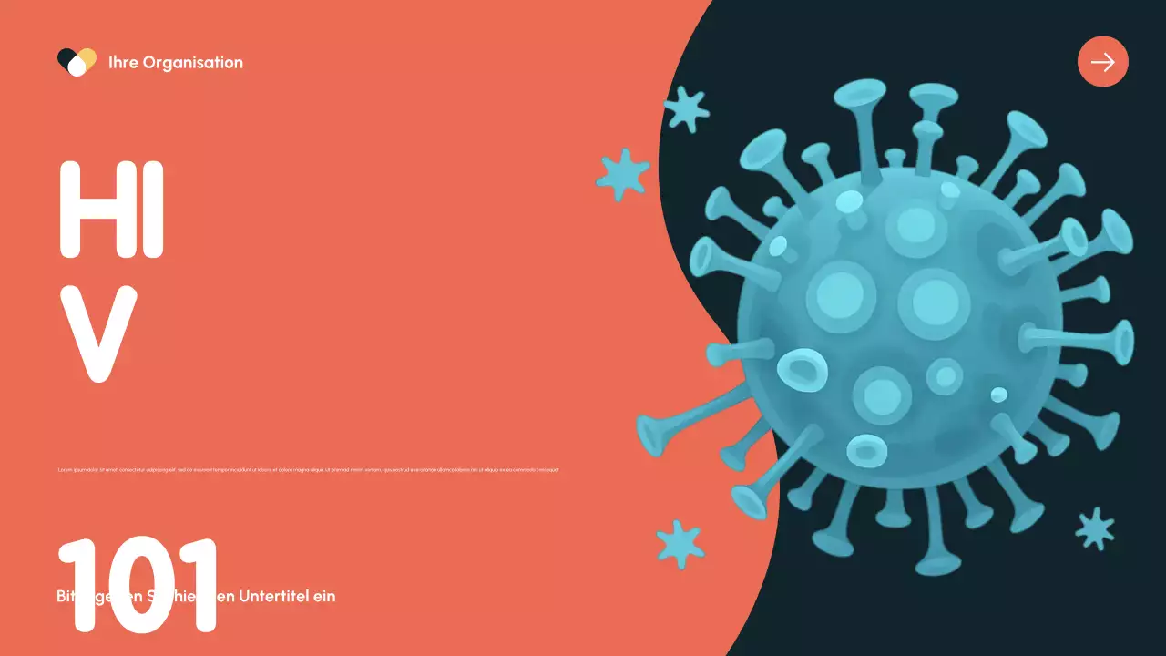 Orange Modern Health Guide Präsentation