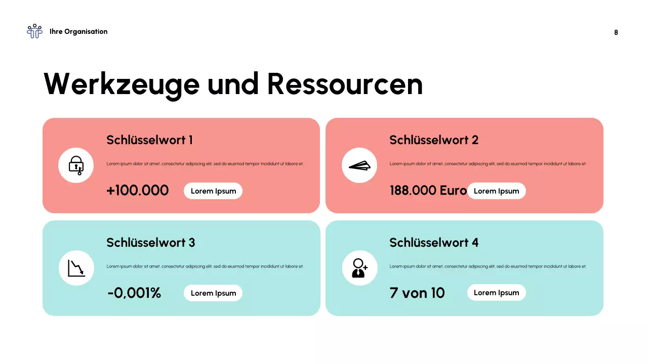 Mint Moderne psychische Gesundheit Vortragspräsentation