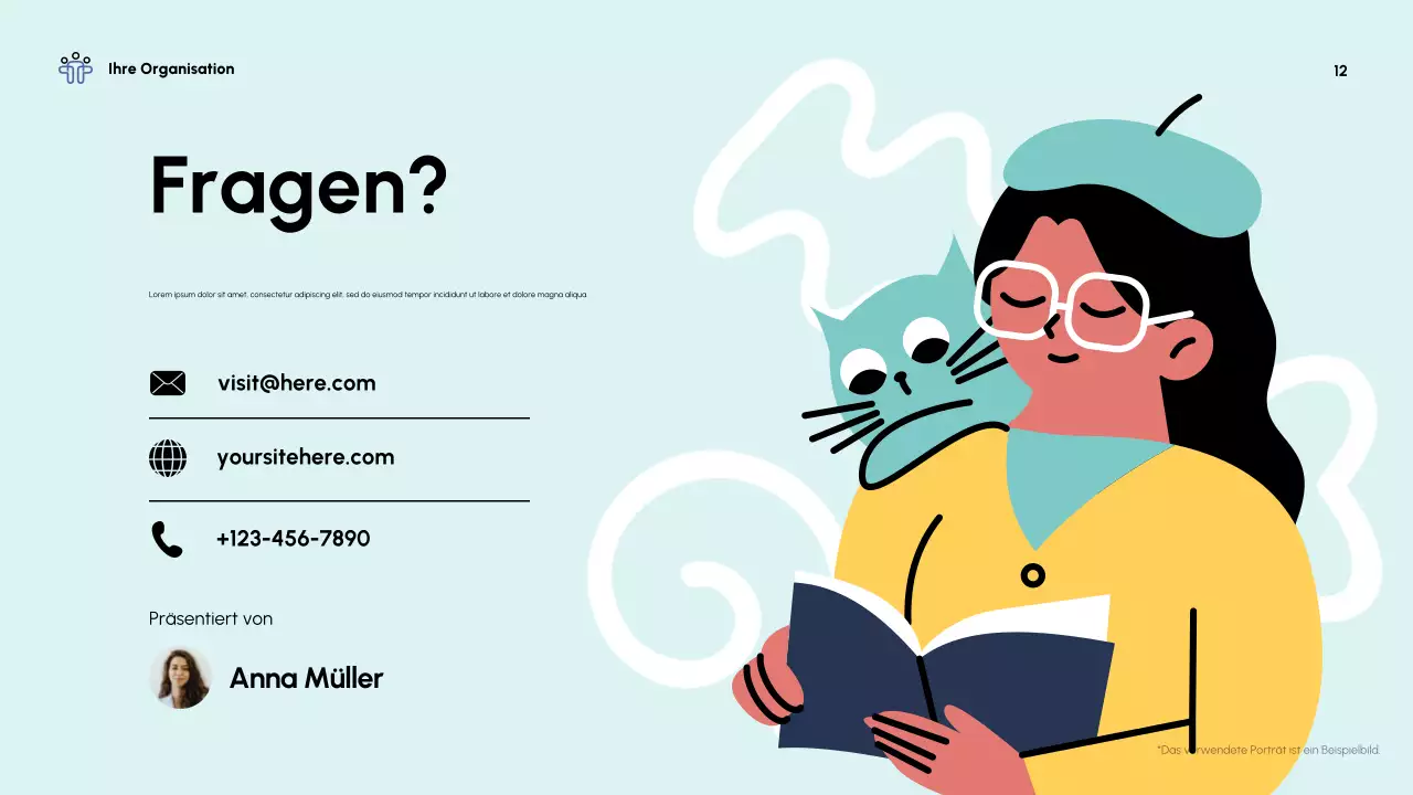 Mint Moderne psychische Gesundheit Vortragspräsentation