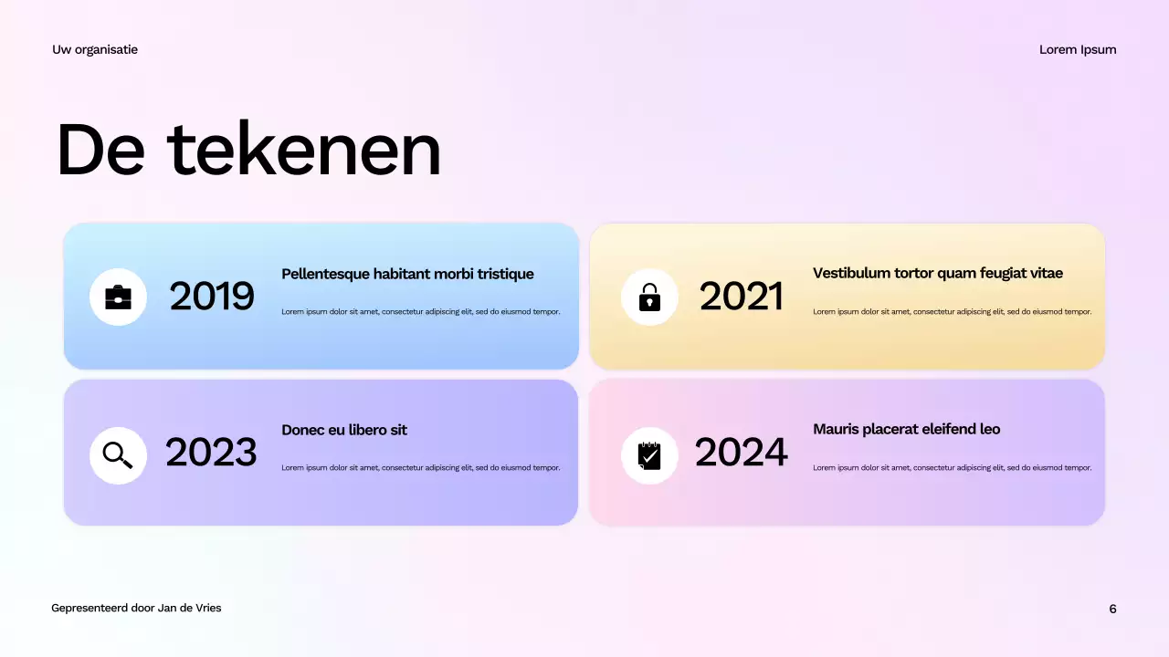 Presentatie van de White Modern Wellness Guide