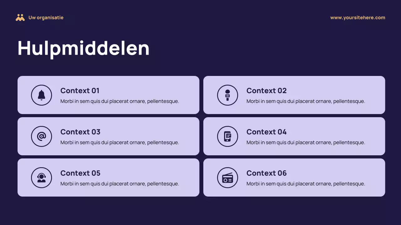 Presentatie van de Purple Modern Mental Health Guide