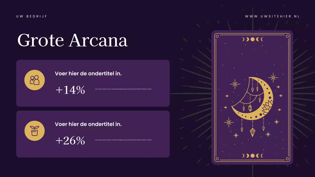 Presentatie van de Navy Elegant Tarot Guide