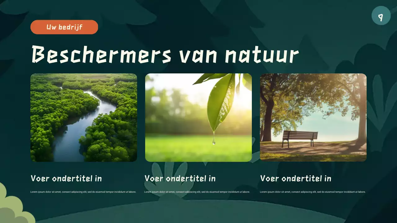 Presentatie van een groen tekenfilmdierenverhaalboek