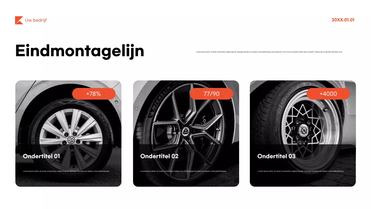 Presentatie van de gids voor zwarte moderne voertuigen