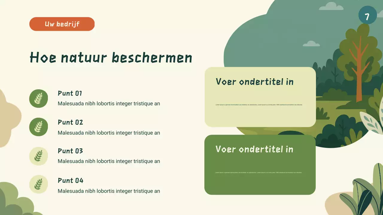 Presentatie van een groen tekenfilmdierenverhaalboek