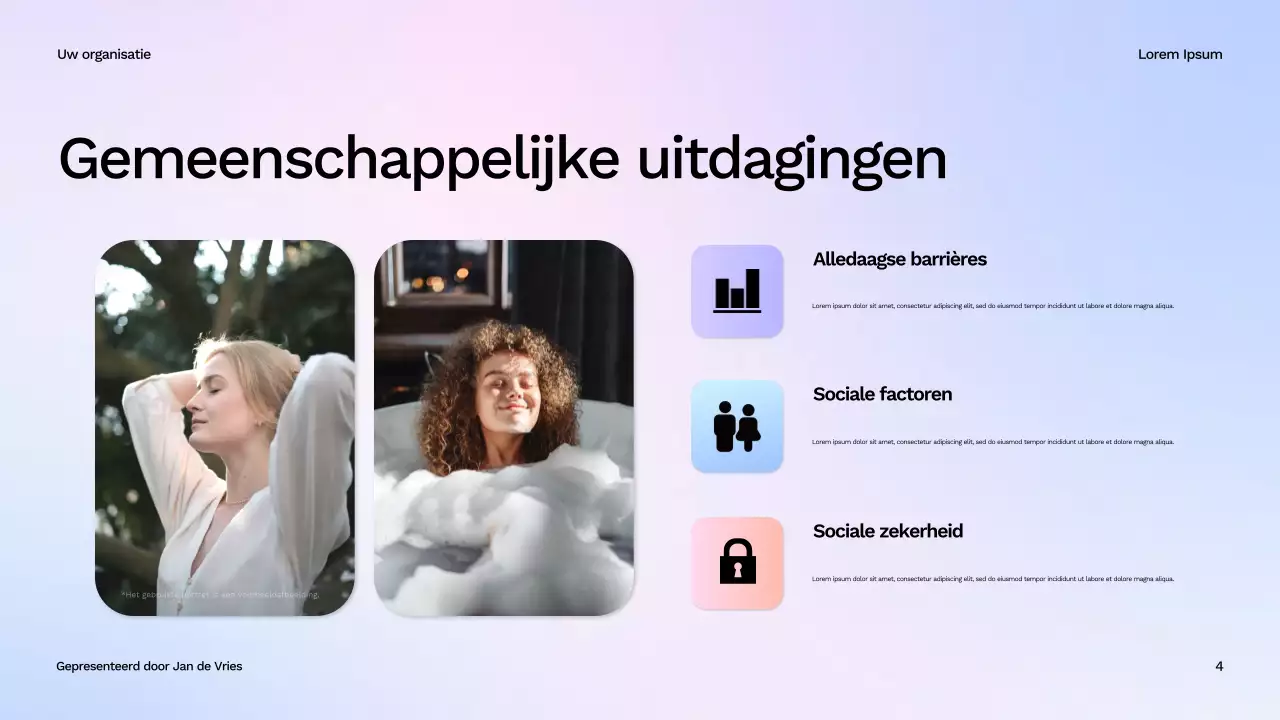 Presentatie van de White Modern Wellness Guide