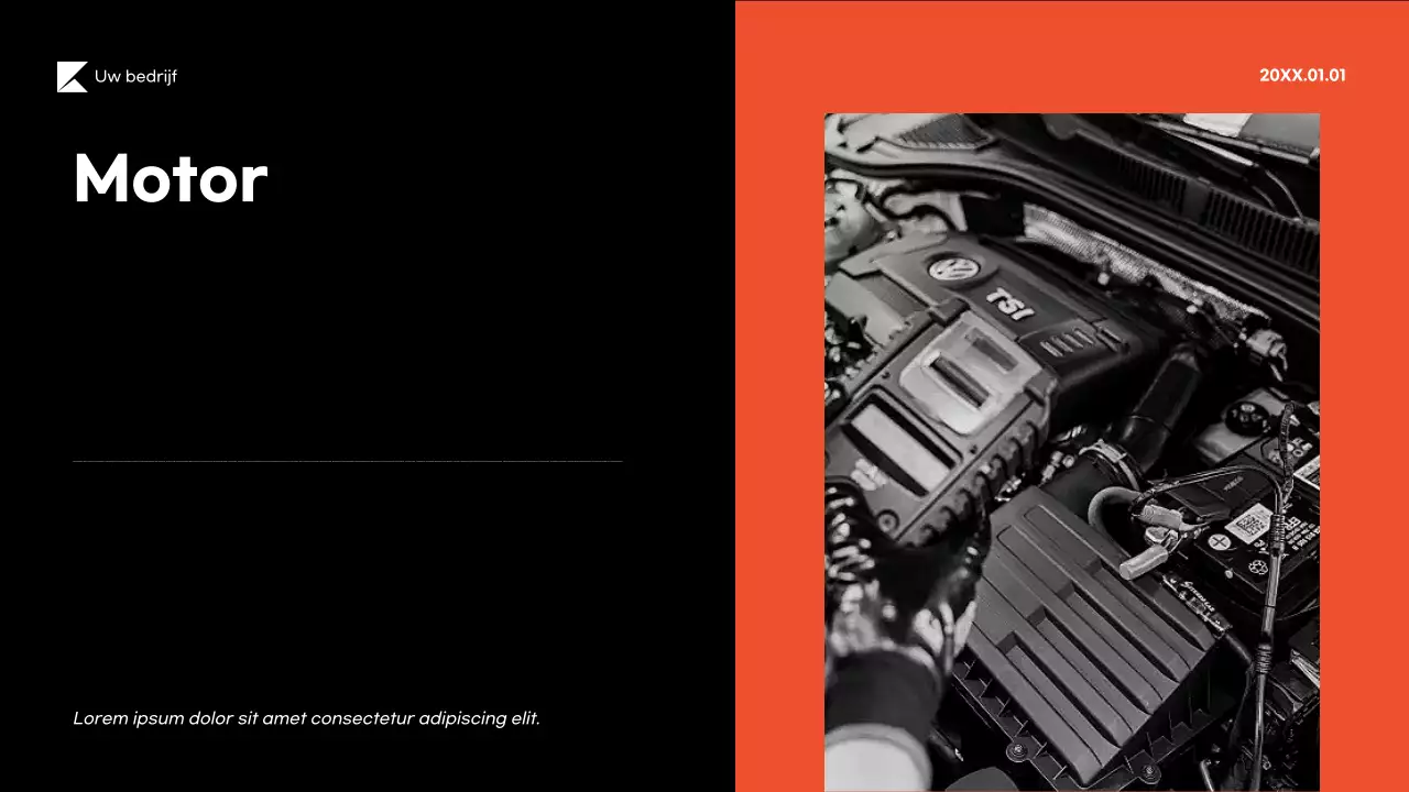 Presentatie van de gids voor zwarte moderne voertuigen