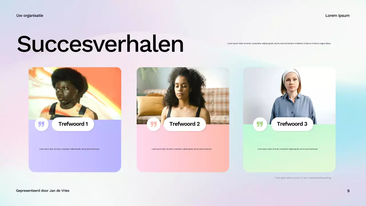 Presentatie van de White Modern Wellness Guide