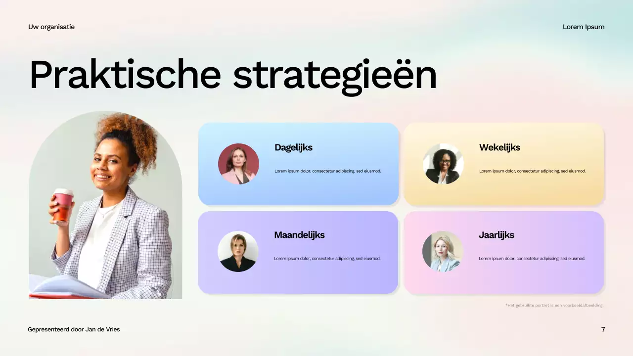 Presentatie van de White Modern Wellness Guide