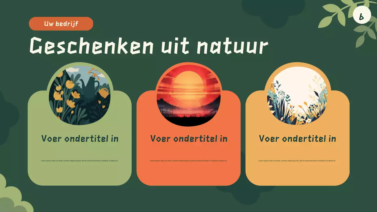 Presentatie van een groen tekenfilmdierenverhaalboek