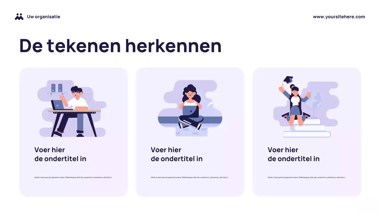 Presentatie van de Purple Modern Mental Health Guide