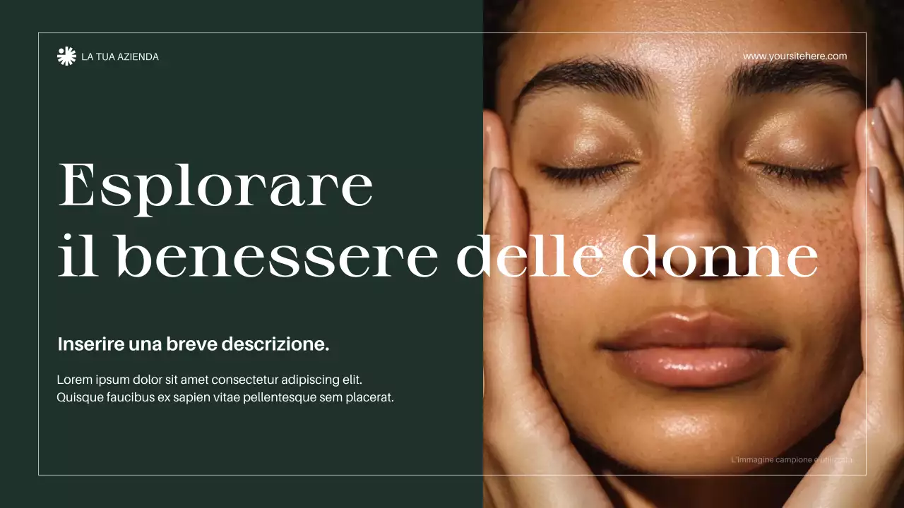 Presentazione dell'annuncio di Green Elegant Wellness