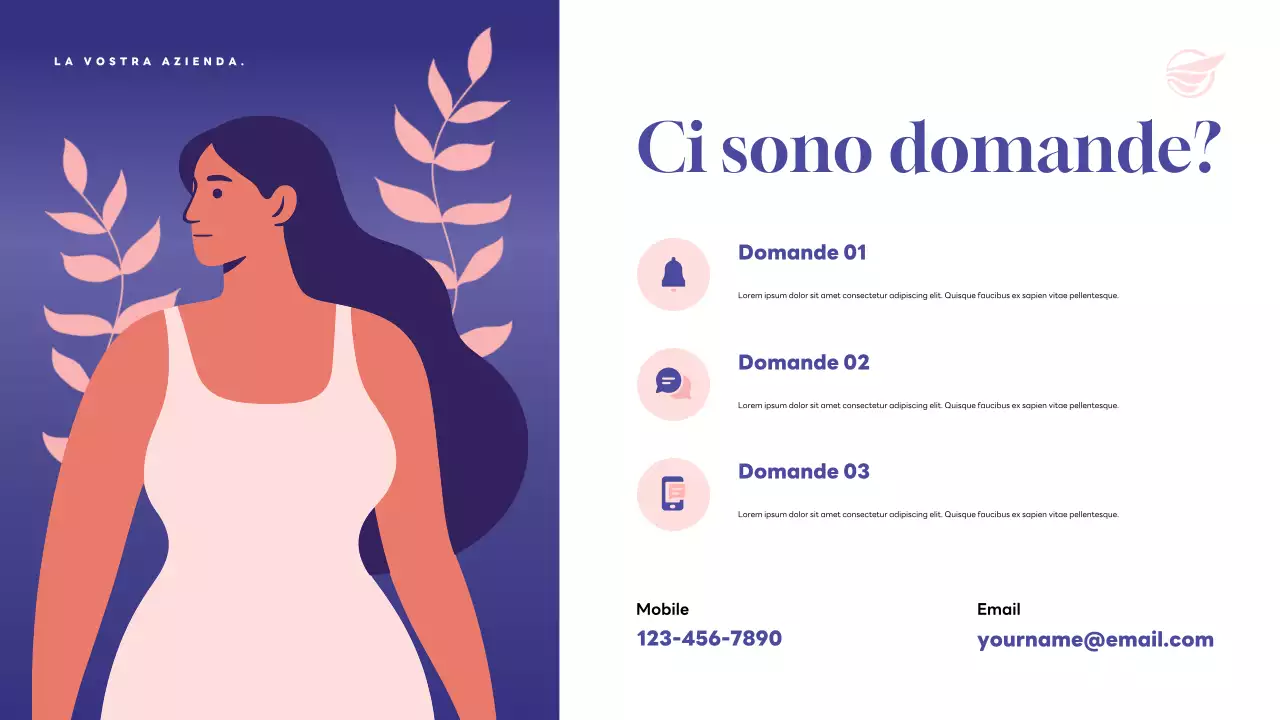 Presentazione dell'annuncio di Purple Modern Health