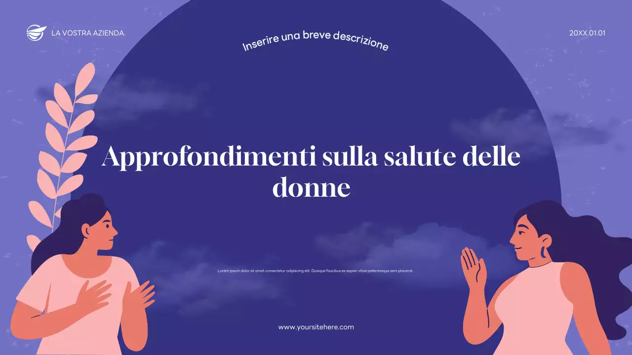 Presentazione dell'annuncio di Purple Modern Health