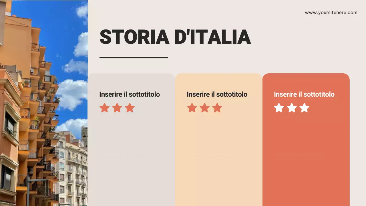 Presentazione dell'annuncio di viaggio rustico marrone