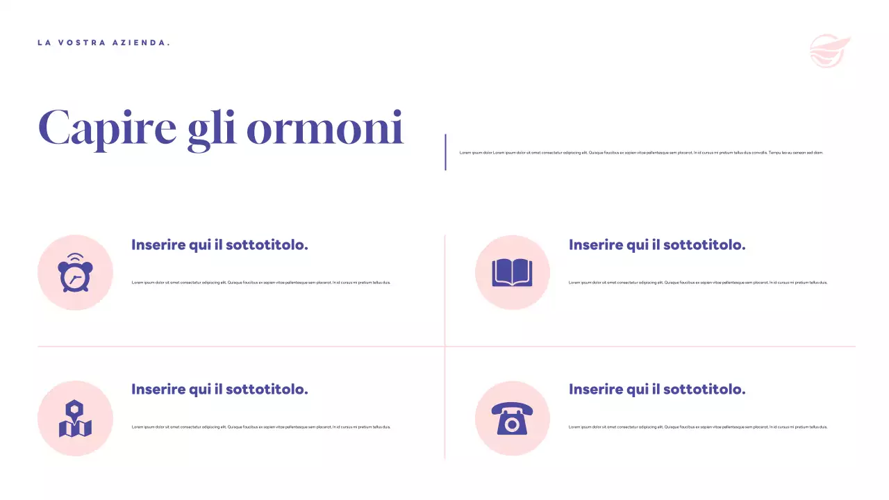 Presentazione dell'annuncio di Purple Modern Health