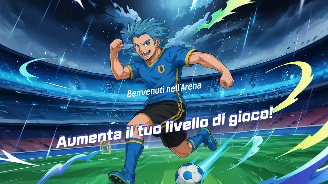 Miniatura di YouTube per la promozione del calcio di Blue Animation