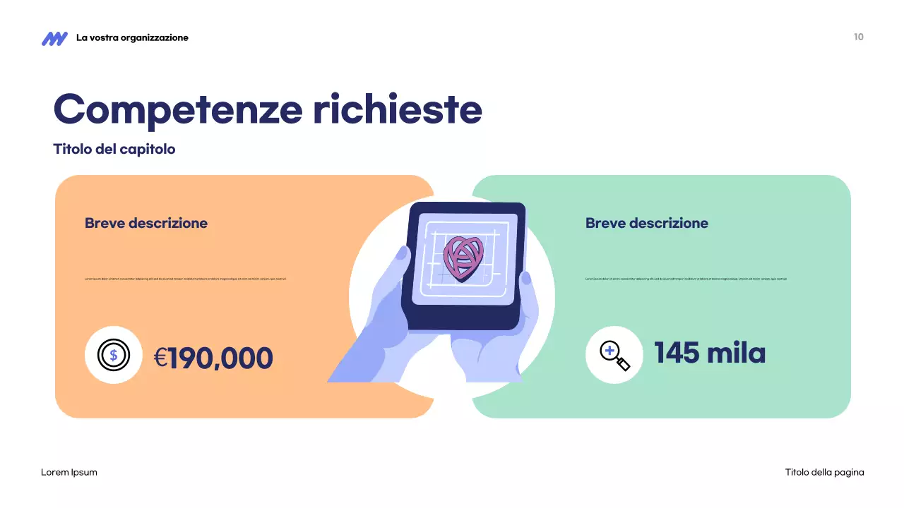 Presentazione STEM moderna blu