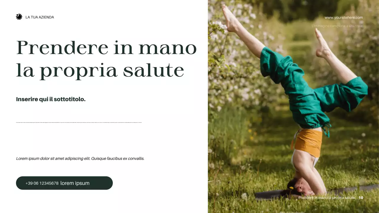 Presentazione dell'annuncio di Green Elegant Wellness