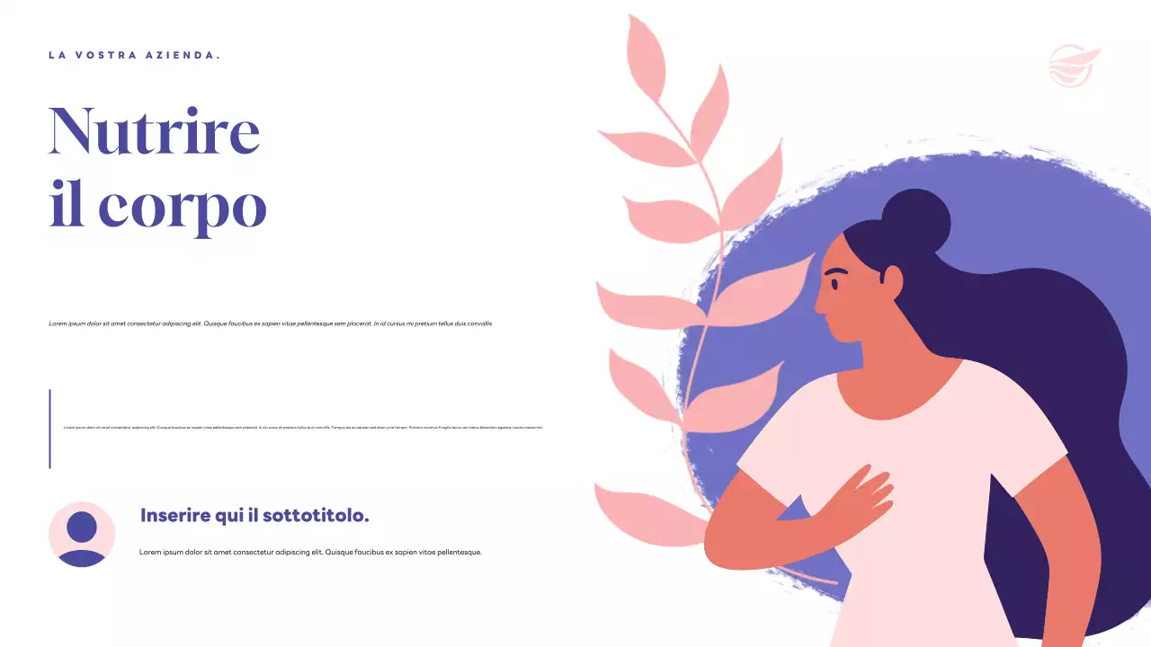 Presentazione dell'annuncio di Purple Modern Health