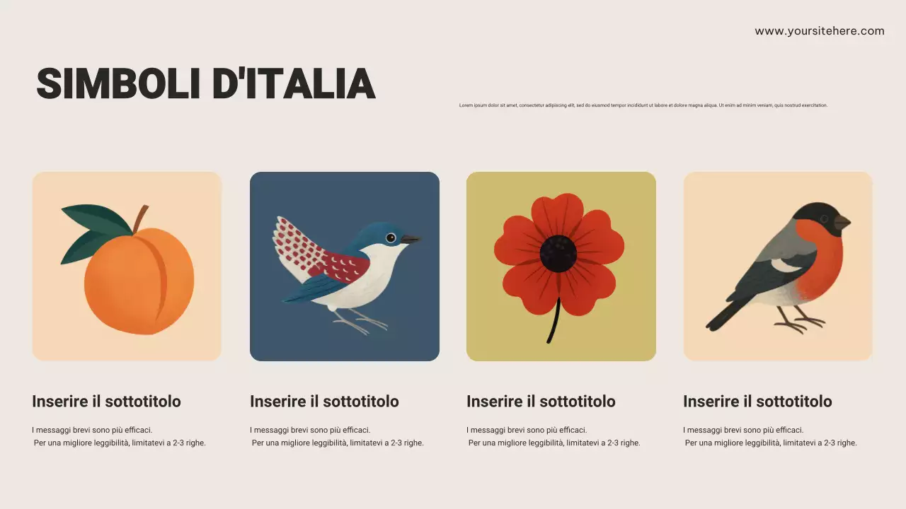 Presentazione dell'annuncio di viaggio rustico marrone