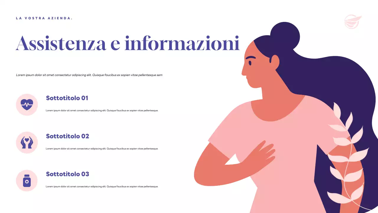 Presentazione dell'annuncio di Purple Modern Health
