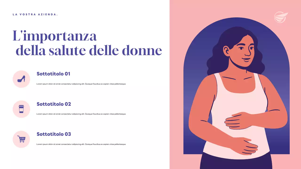Presentazione dell'annuncio di Purple Modern Health