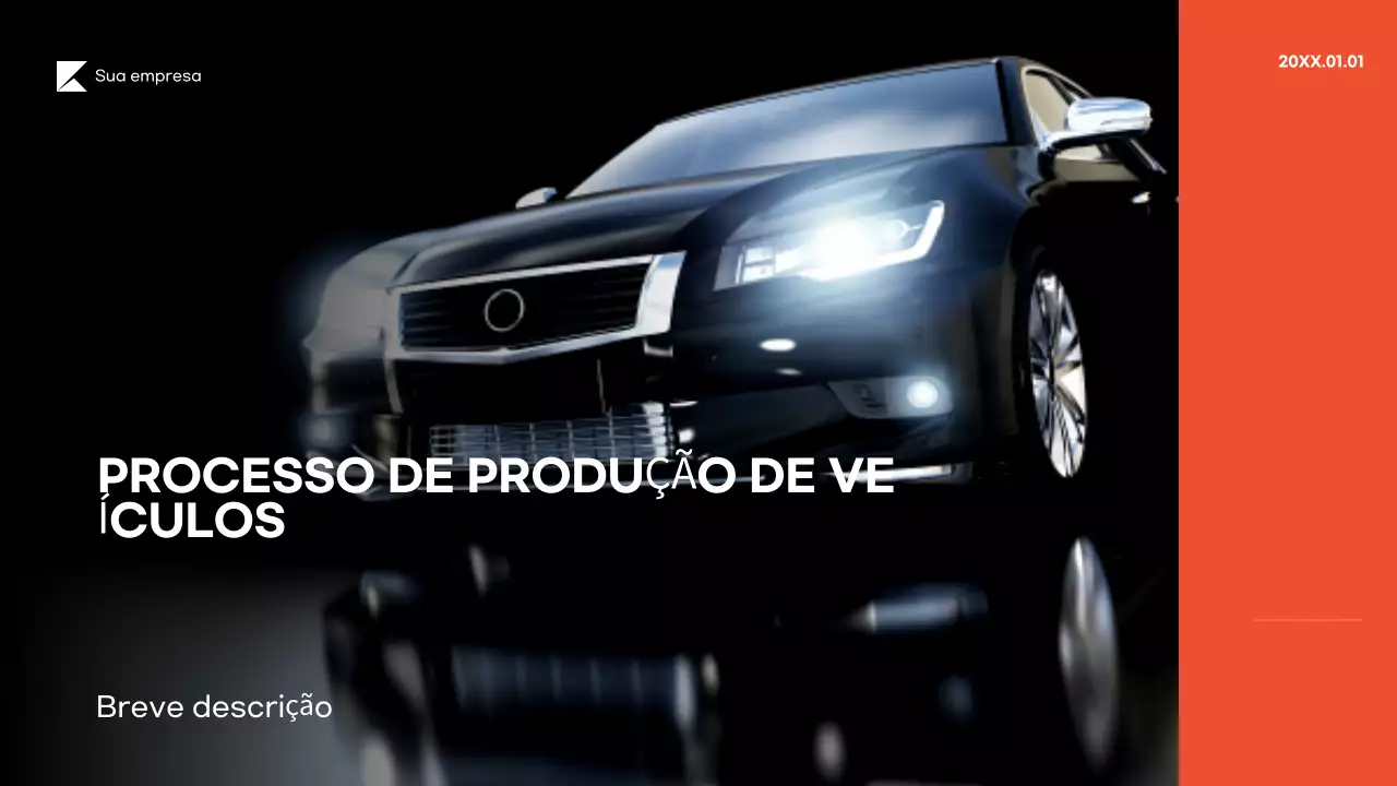 Apresentação do Guia de Veículos Modernos Pretos