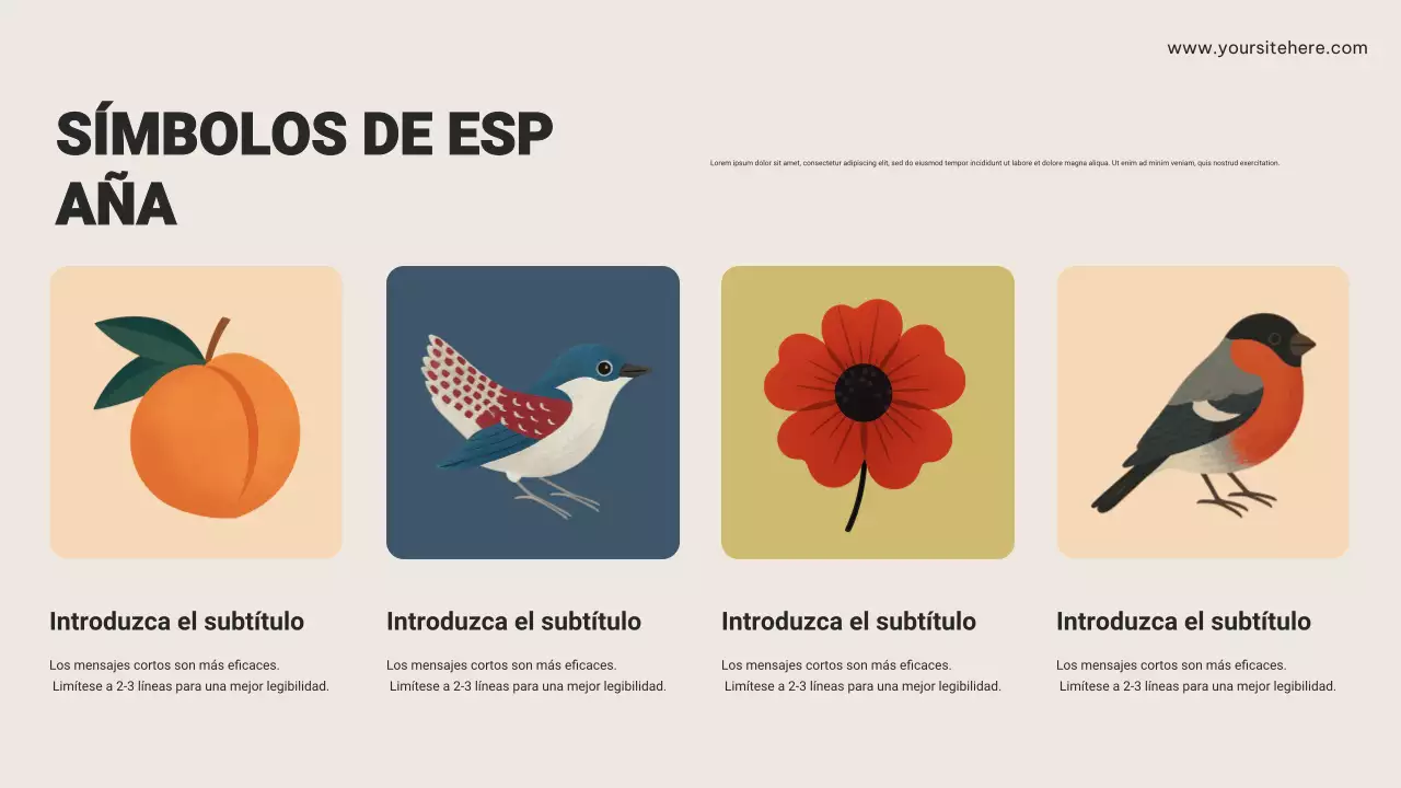 Presentación de anuncio de viajes rústico marrón