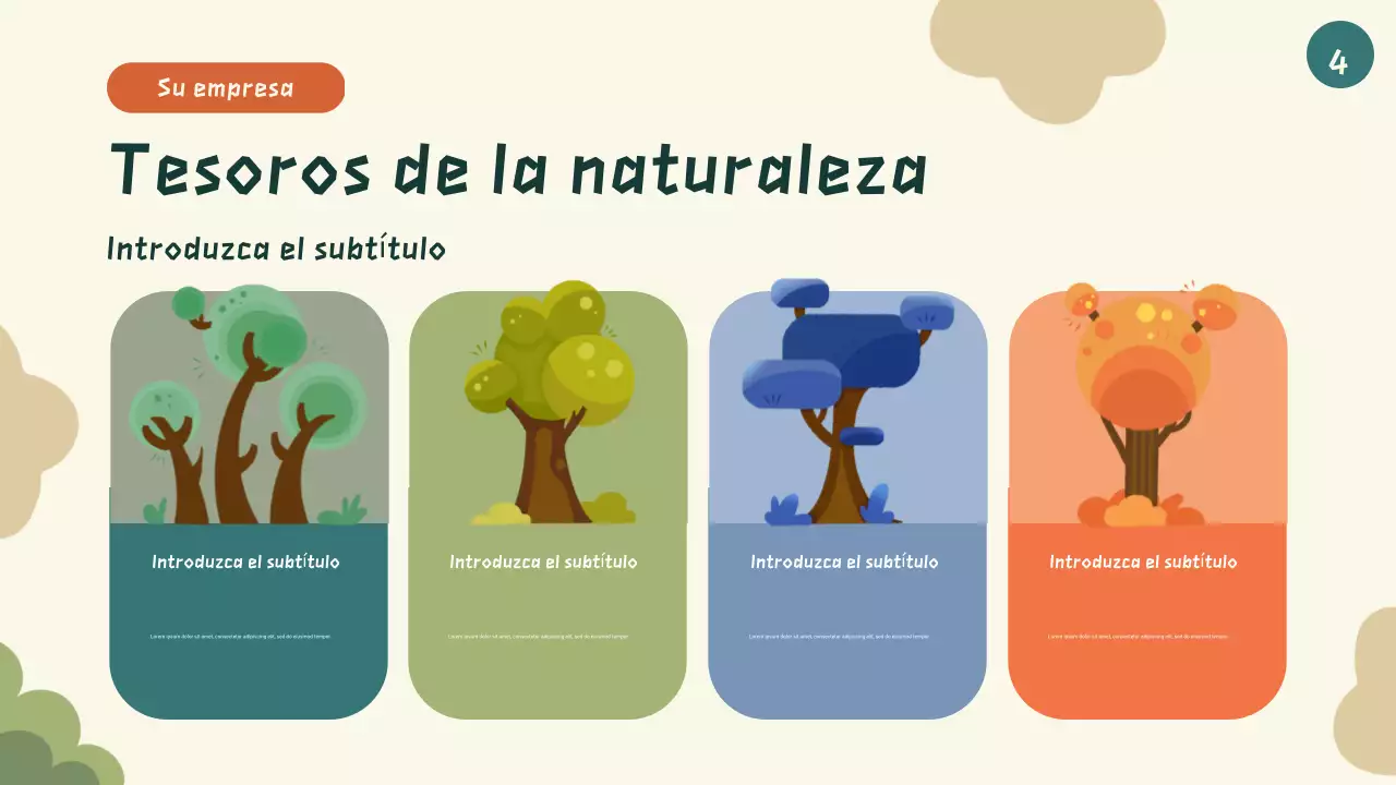 Presentación del libro de cuentos de animales de dibujos animados verdes