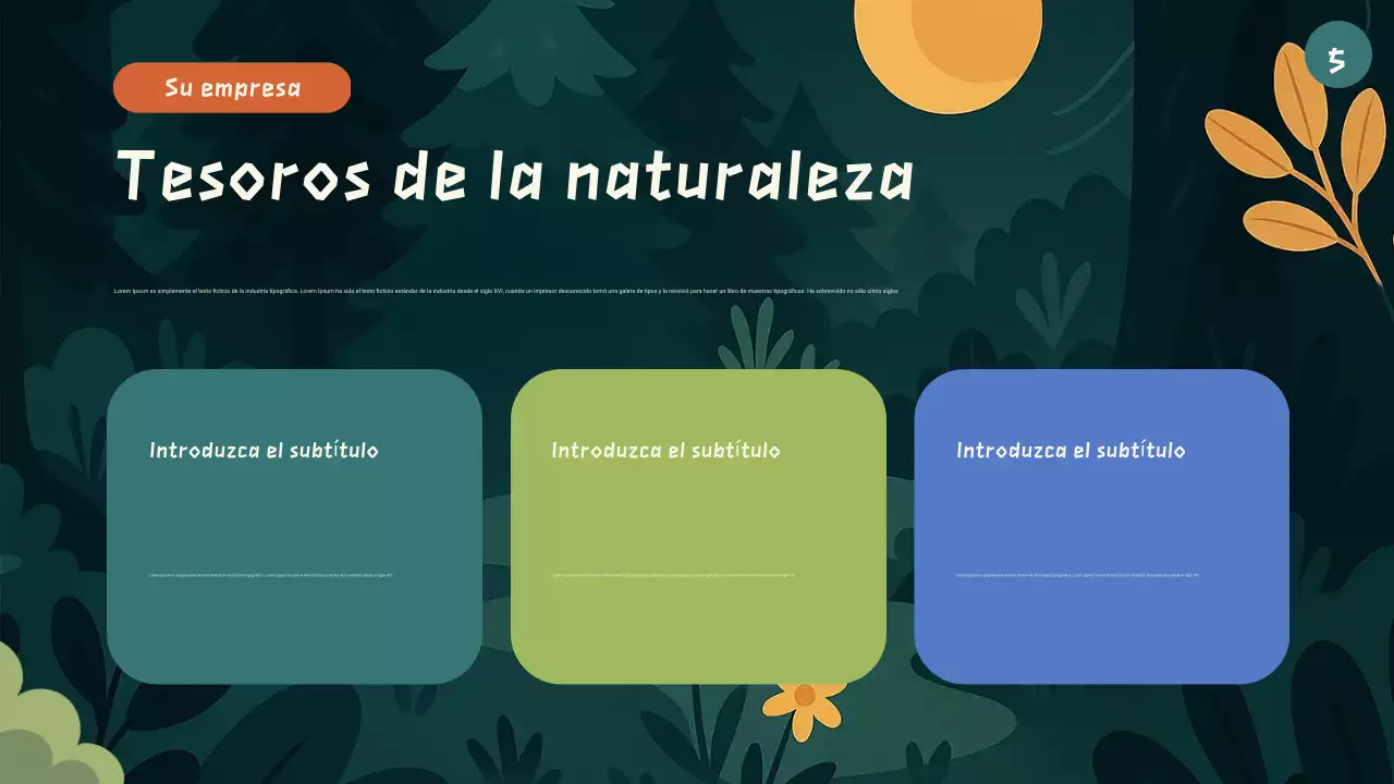 Presentación del libro de cuentos de animales de dibujos animados verdes