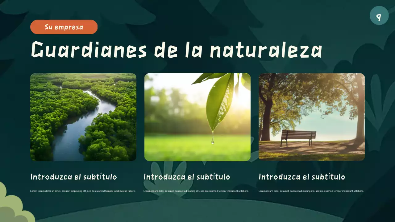 Presentación del libro de cuentos de animales de dibujos animados verdes