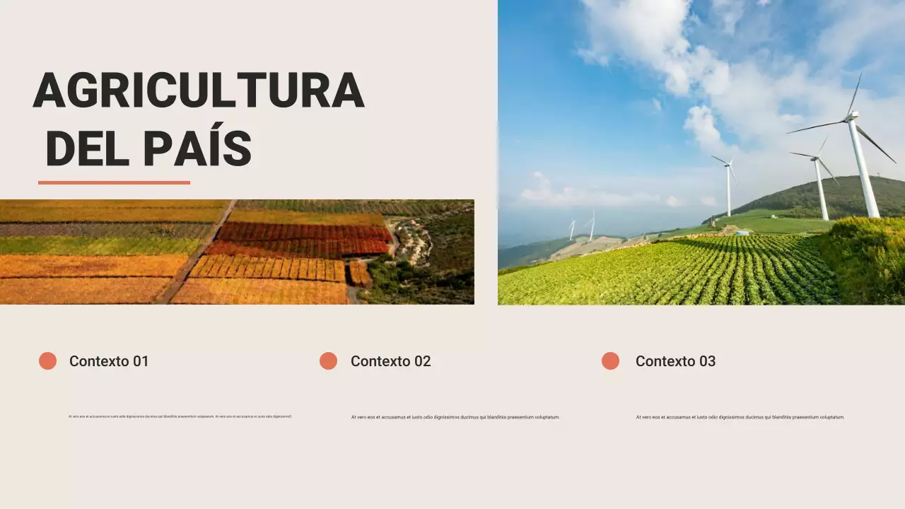 Presentación de anuncio de viajes rústico marrón