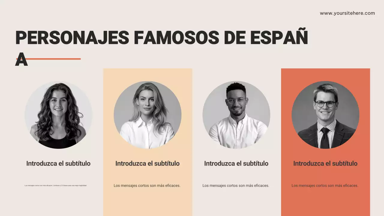 Presentación de anuncio de viajes rústico marrón