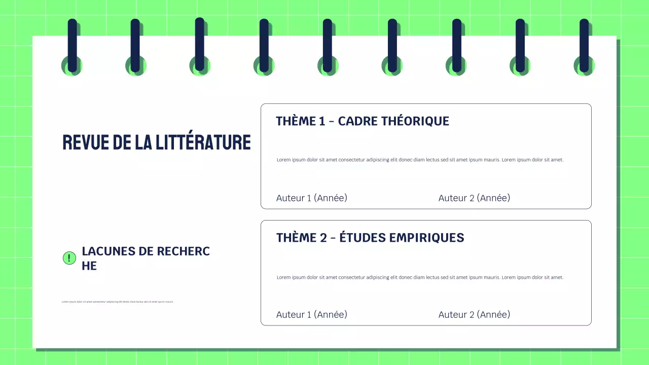 Présentation de la recherche verte moderne