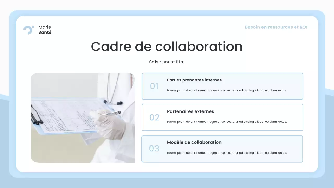 Présentation de Blue Modern Healthcare