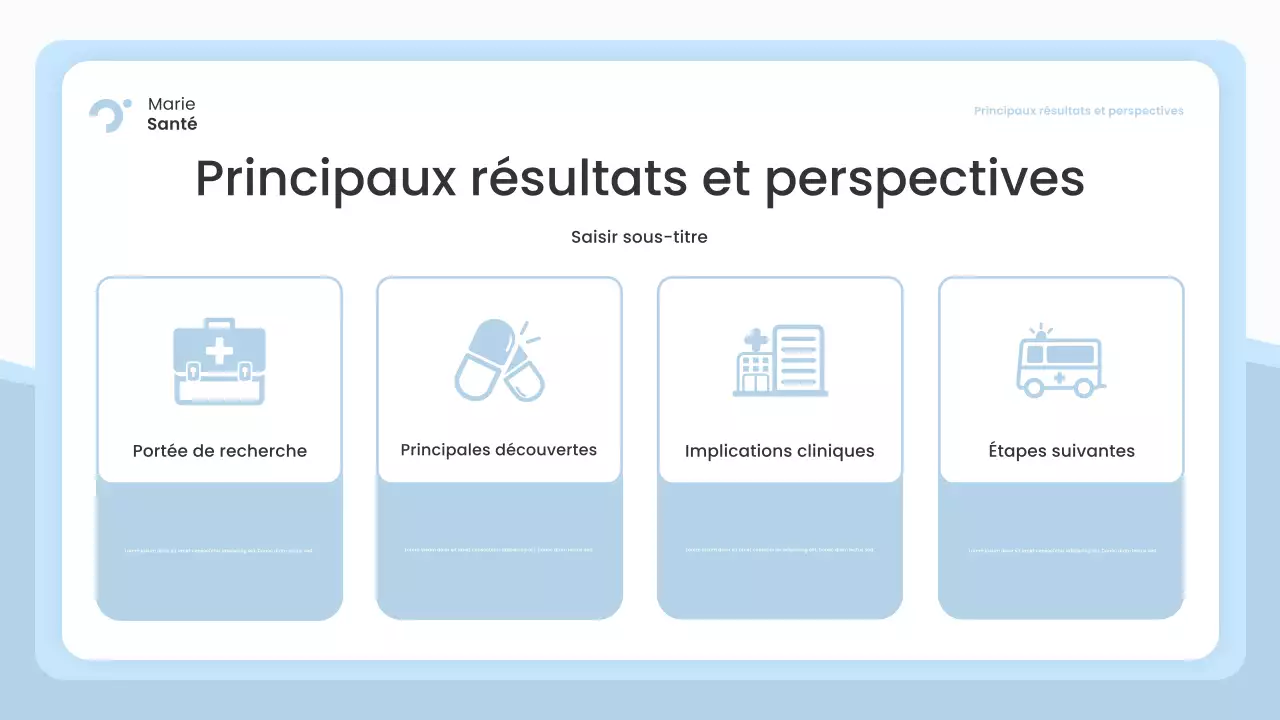 Présentation de Blue Modern Healthcare