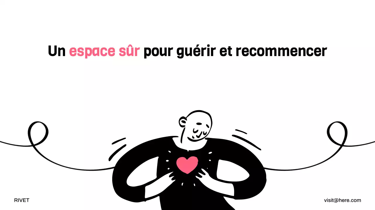 Présentation du traitement illustratif minimaliste rose