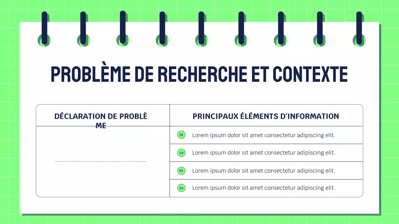 Présentation de la recherche verte moderne