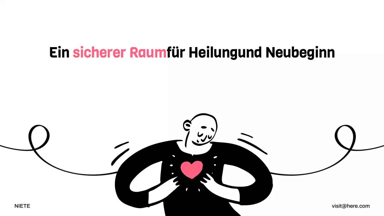 Rosa Minimal Illustrative Behandlung Präsentation