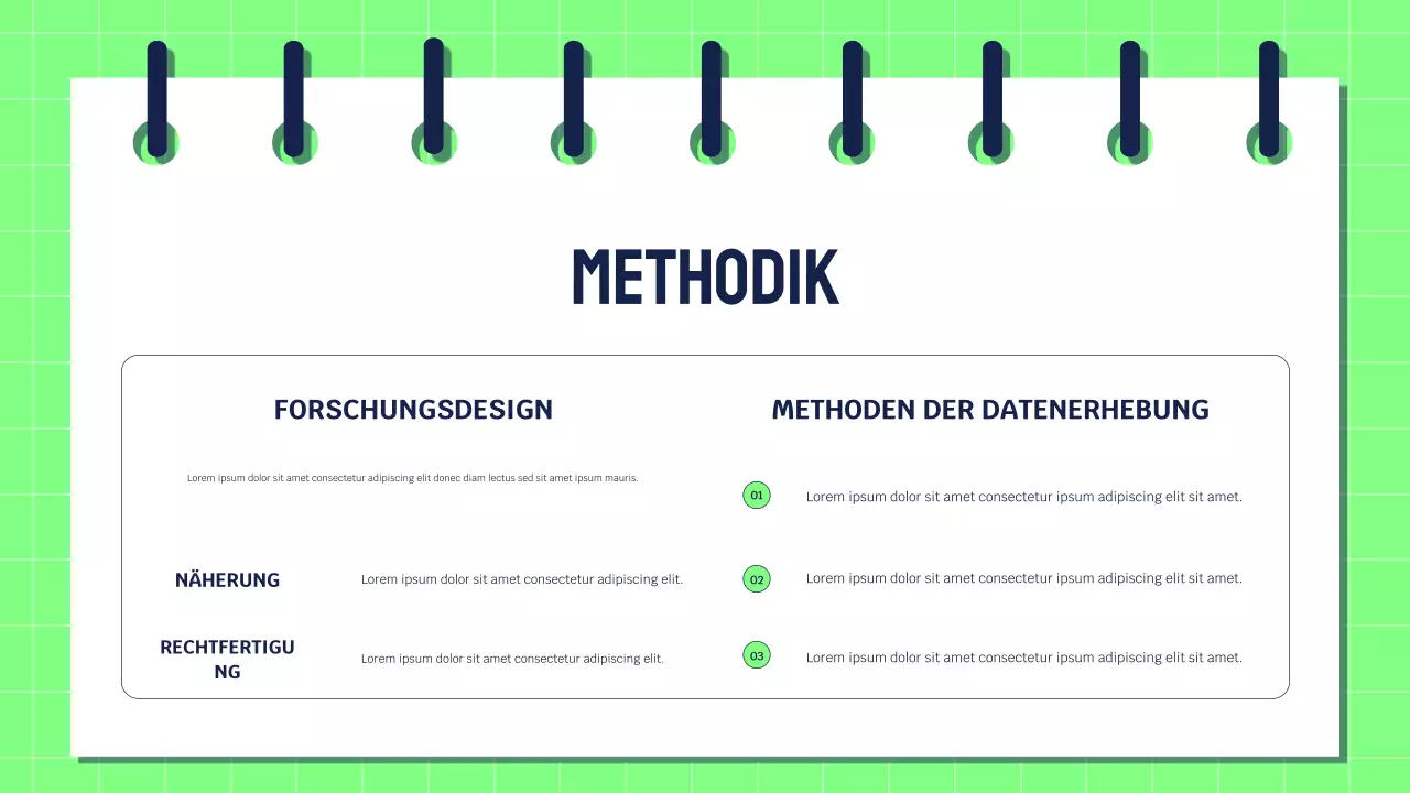 Grüne Moderne Forschung Präsentation