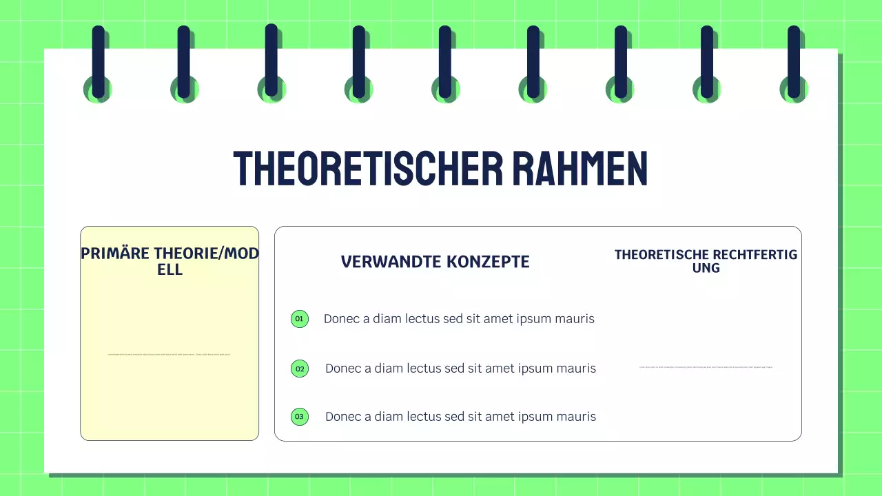 Grüne Moderne Forschung Präsentation