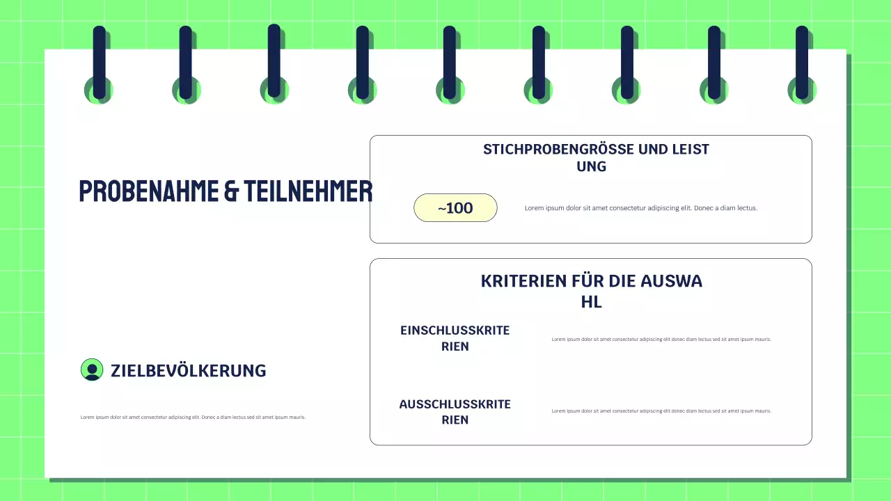 Grüne Moderne Forschung Präsentation