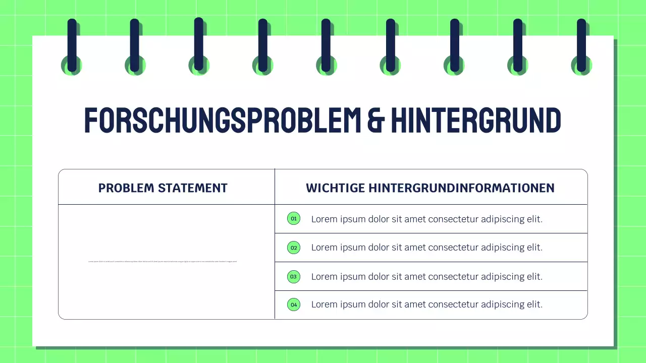 Grüne Moderne Forschung Präsentation