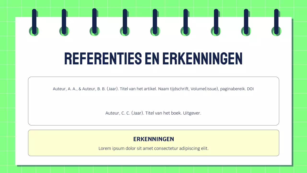 Presentatie van Green Modern Research