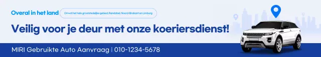 Promotie Blauwe Moderne Autoservice