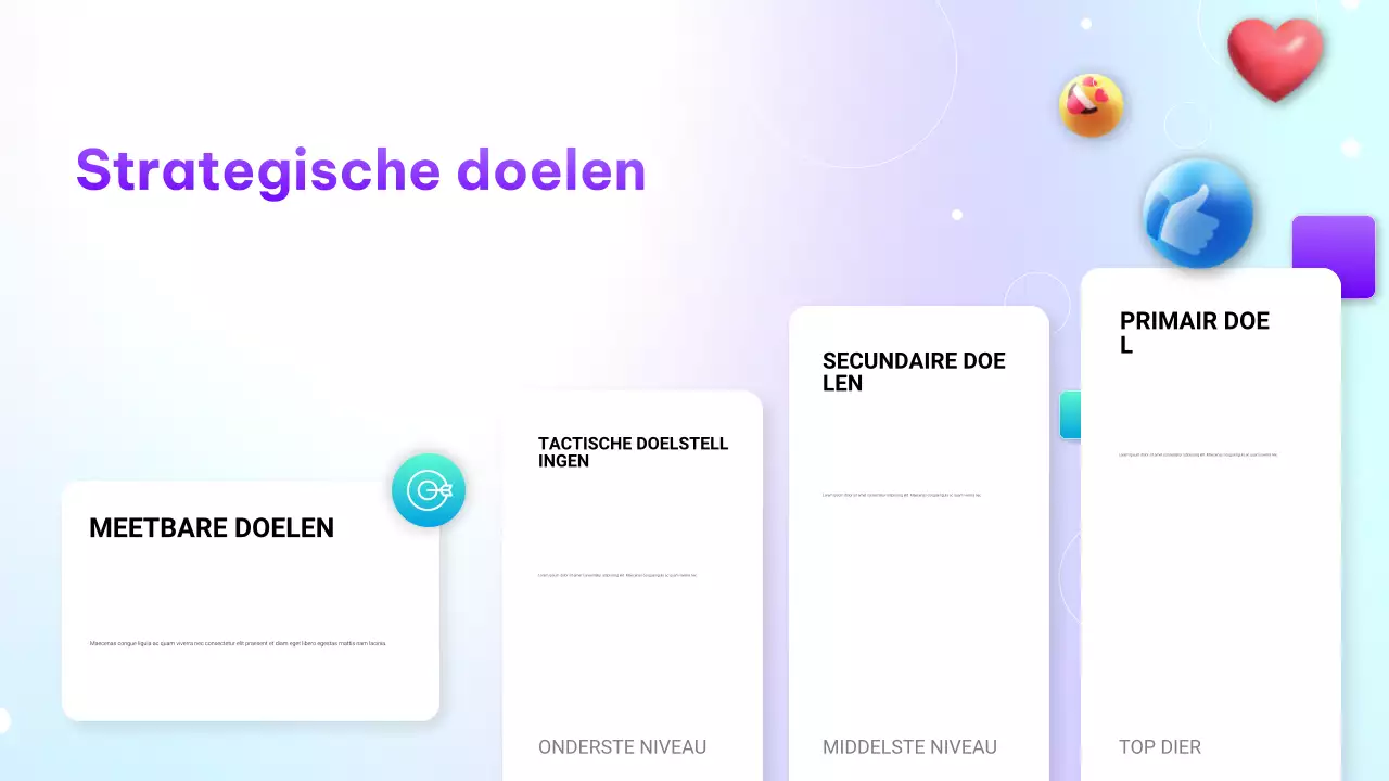 Paarse moderne gradiënt digitale marketingpresentatie