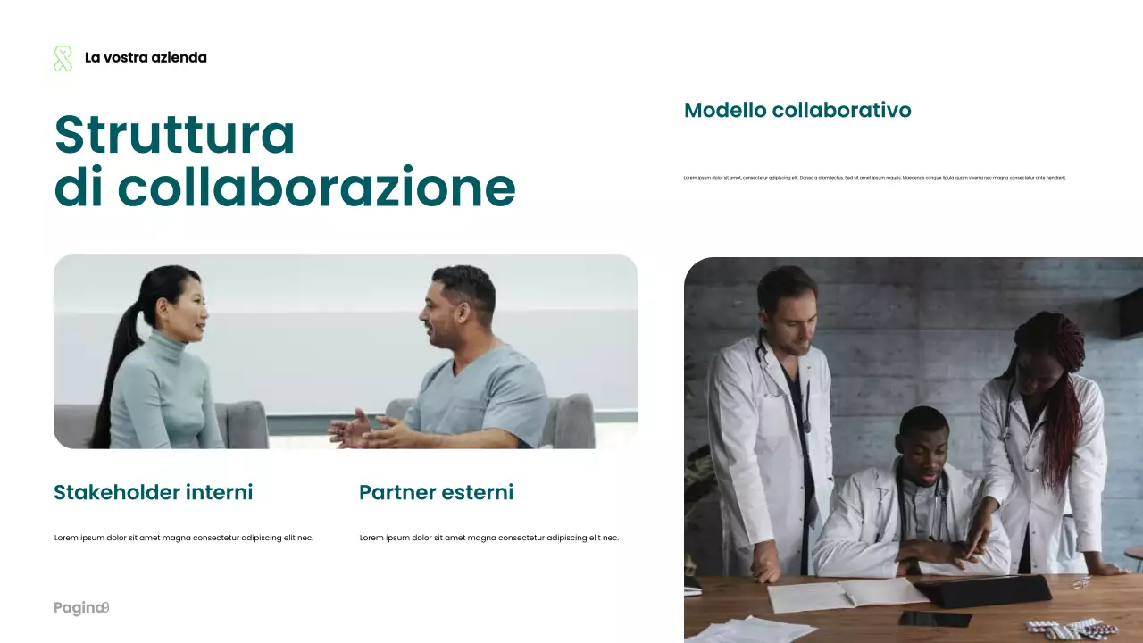 Presentazione di Teal Modern Healthcare